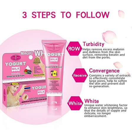 Body - 7 in 1 Nano white cream 80g.Yogurt milk. remove ...